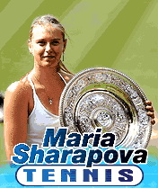 Java игра Maria Sharapova Tennis. Скриншоты к игре Теннис с Марией Шараповой