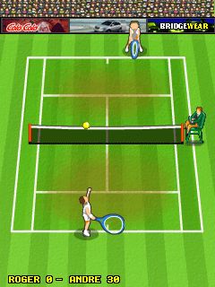 Java игра Matchpoint Tennis. Скриншоты к игре Матч-пойнт Теннис