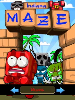 Java игра Maze Indiana. Скриншоты к игре Лабиринт индиана