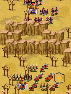Java игра Medieval Total War Mobile. Скриншоты к игре 