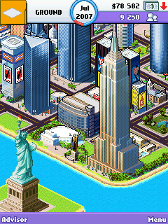 Java игра Megacity Empire New York. Скриншоты к игре 