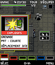 Java игра Metal Gear Acid. Скриншоты к игре 