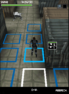 Java игра Metal Gear Acid 3D. Скриншоты к игре 