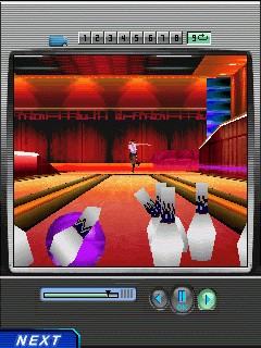 Java игра Midnight Bowling 3D. Скриншоты к игре 