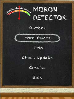 Java игра Moron Detector. Скриншоты к игре Детектор слабоумного