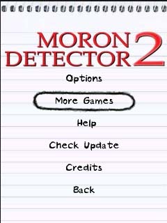Java игра Moron Detector 2. Скриншоты к игре Детектор слабоумного 2