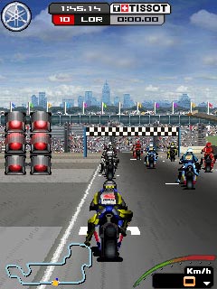 Java игра Moto GP 09. Скриншоты к игре 
