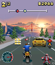 Java игра Moto Racing Fever. Скриншоты к игре Мотогоночная лихорадка