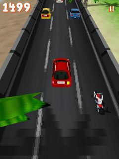 Java игра Moto racing 3D. Скриншоты к игре Мотогонки 3D
