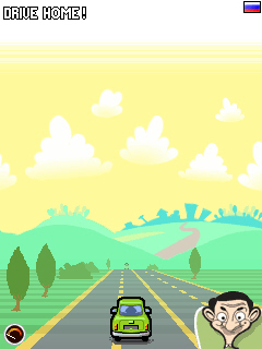 Java игра Mr Bean Racer 2. Скриншоты к игре Гонки с мистером Бином 2