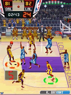 Java игра NBA Pro Basketball 2010. Скриншоты к игре НБА Баскетбол 2010