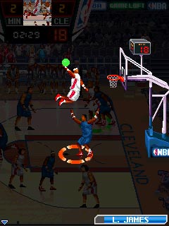 Java игра NBA Pro Basketball 2010. Скриншоты к игре НБА Баскетбол 2010