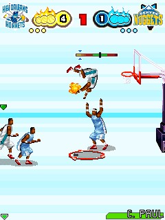 Java игра NBA Smash!. Скриншоты к игре NBA Столкновение!