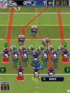 Java игра NFL 2010. Скриншоты к игре Американский Футбол 2010