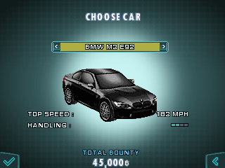 Java игра Need for Speed: Hot Pursuit. Bonus Edition. Скриншоты к игре Жажда скорости: Горячая погоня. Бонусное издание