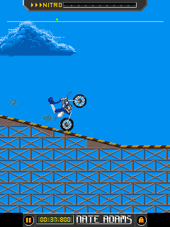Java игра Nate Adams Freestyle Motocross. Скриншоты к игре Фристайл Мотокросс с Нейтом Адамсом