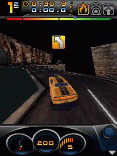Java игра Need For Speed Carbon 3D. Скриншоты к игре Жажда скорости. Карбон 3D