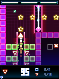 Java игра Neon Runner. Скриншоты к игре 