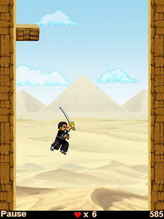 Java игра Ninja Strike. Скриншоты к игре Удар ниндзя