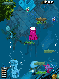 Java игра Octopus From Deep. Скриншоты к игре Осьминог из Глубины