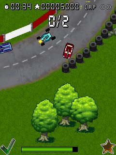 Java игра Outlaw Racing 2011. Скриншоты к игре Гонки Вне Закона 2011