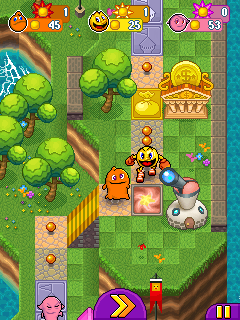 Java игра Pac-Man Party. Скриншоты к игре Вечеринка Пак-Мэна