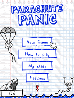 Java игра Parachute Panic. Скриншоты к игре 