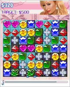Java игра Paris Hiltons Diamond Quest. Скриншоты к игре 