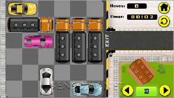 Java игра Parking Escape. Скриншоты к игре 