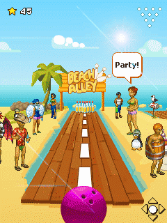 Java игра Party Island Bowling 2 in 1. Скриншоты к игре 