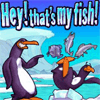 Игра на телефон Эй, это моя рыба! / Penguins Hey, thats my fish!