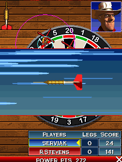 Java игра Phil Taylors Power Darts 08. Скриншоты к игре 