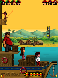 Java игра Pirate Attack. Скриншоты к игре Атака пиратов