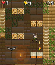 Java игра Pitfall Caves. Скриншоты к игре Ловушка Пещеры