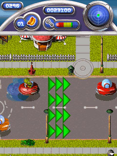 Java игра Planet 51. Behind The Wheel. Скриншоты к игре 
