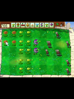 Java игра Plants vs Zombie mobile. Скриншоты к игре Pастения против зомби