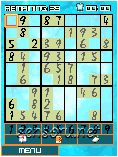 Java игра Platinum Sudoku. Скриншоты к игре Платиновый Судоку