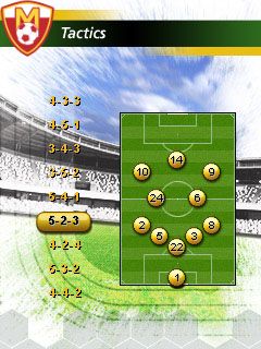 Java игра Play Football 2011. Скриншоты к игре Играй в Футбол 2011