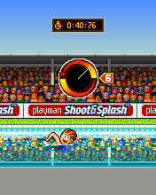 Java игра Playman Shoot and Splash. Скриншоты к игре Плеймен Стрельба и водные виды спорта