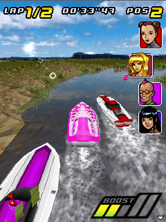 Java игра Powerboat Challenge 3D. Скриншоты к игре 