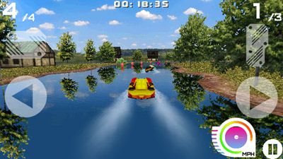 Java игра Powerboats Surge 3D. Скриншоты к игре Гонки на Моторных Лодках 3D