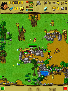 Java игра Prehistoric Wars. Скриншоты к игре Первобытные Войны