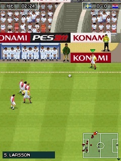 Java игра Pro Evolution Soccer 2011. Скриншоты к игре 