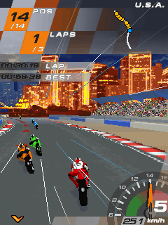Java игра Pro Moto Racing. Скриншоты к игре Профессиональные Мотогонки