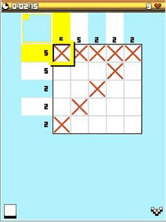 Java игра Puzzle Challenge Deluxe. Скриншоты к игре Соревнования по японским кроссвордам
