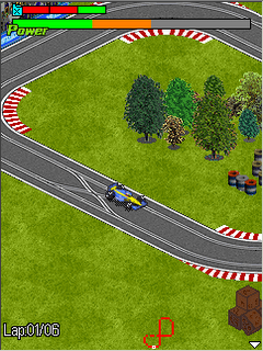 Java игра Race Electrix. Скриншоты к игре 