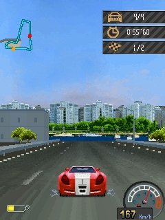 Java игра Racing Ghost Track. Скриншоты к игре 