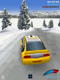 Java игра Rally 3D Grand Prix Russia 2008. Скриншоты к игре Гран При России 2008. 3D Ралли