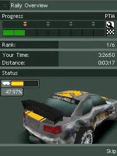 Java игра Rally Master Pro. Скриншоты к игре 