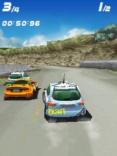 Java игра Rally Stars 3D. Скриншоты к игре Звёзды Ралли 3D